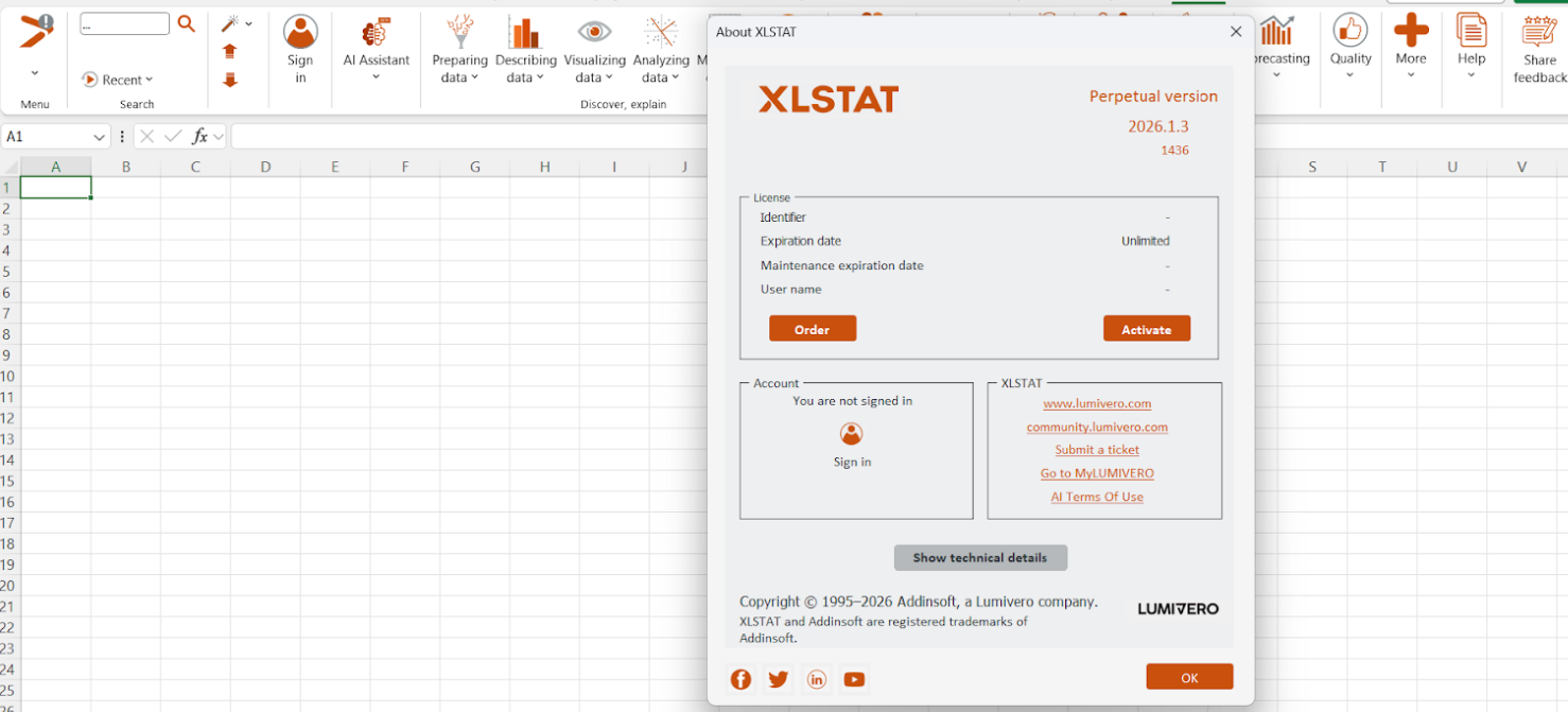 Addinsoft XLSTAT