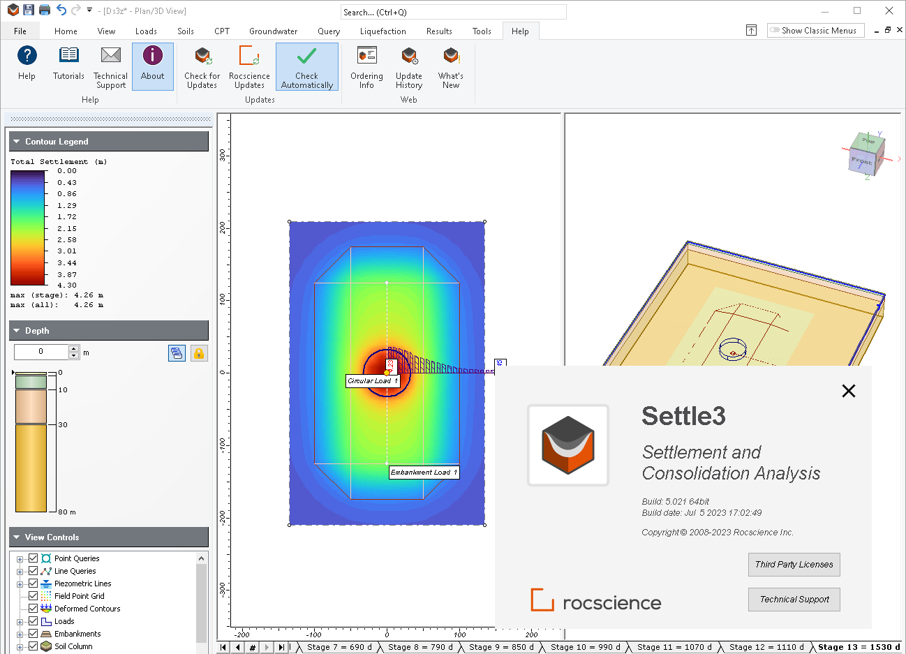 Download Rocscience Settle3 v5.021 crack
