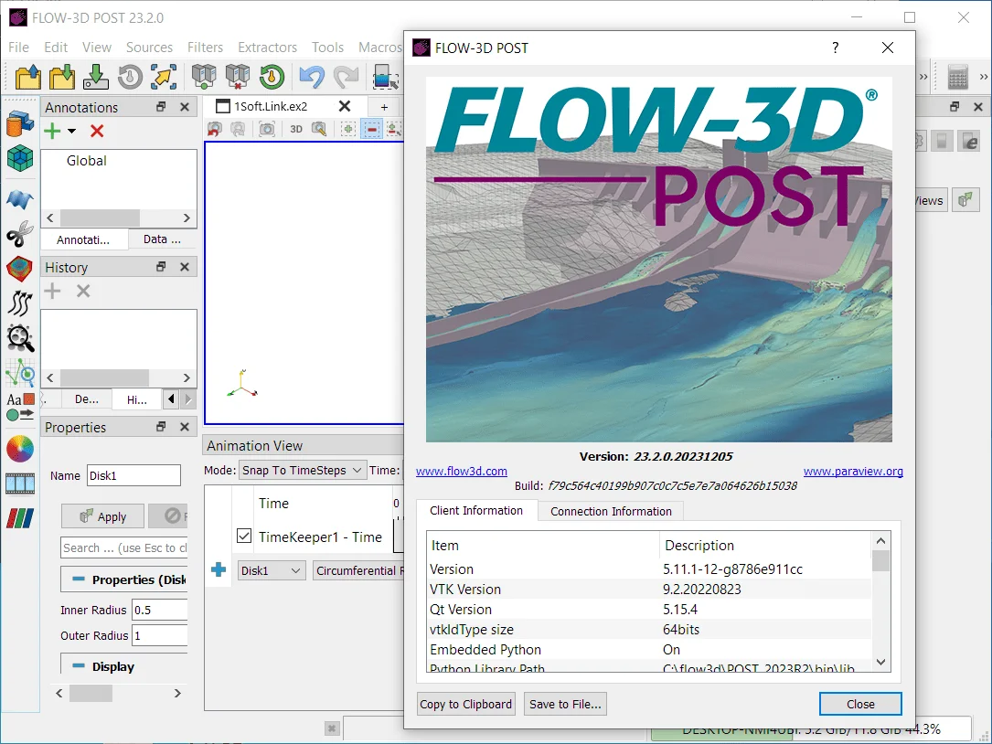 Download FLOW-3D HYDRO 2023R2