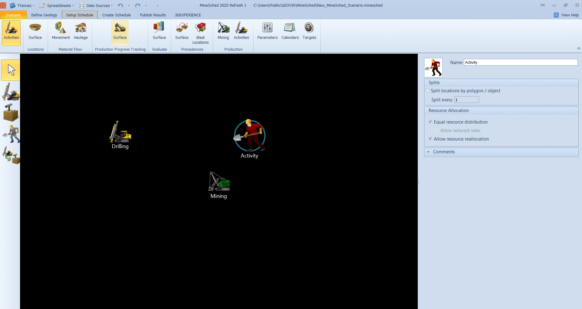 Download GEOVIA MineSched 2025