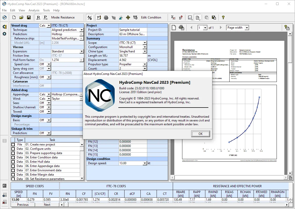HydroComp NavCad 2023
