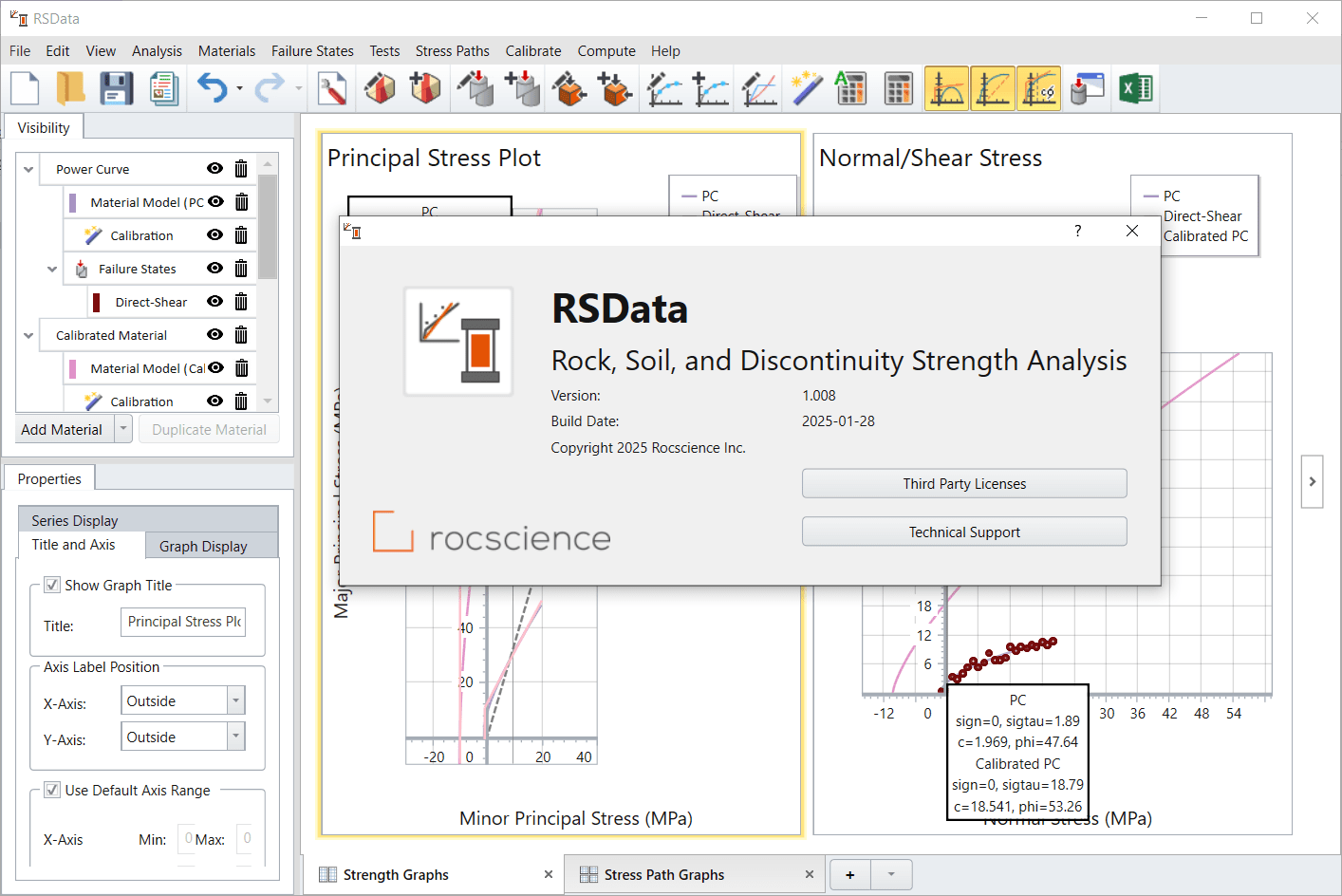 Rocscience RSData 1.008 free download