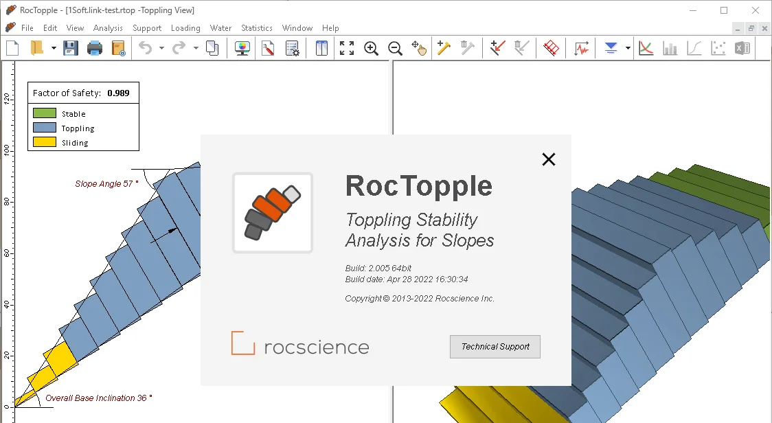 Rocscience RocTopple