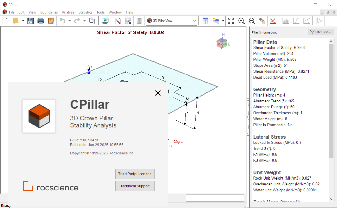 Download Rocscience CPillar crack