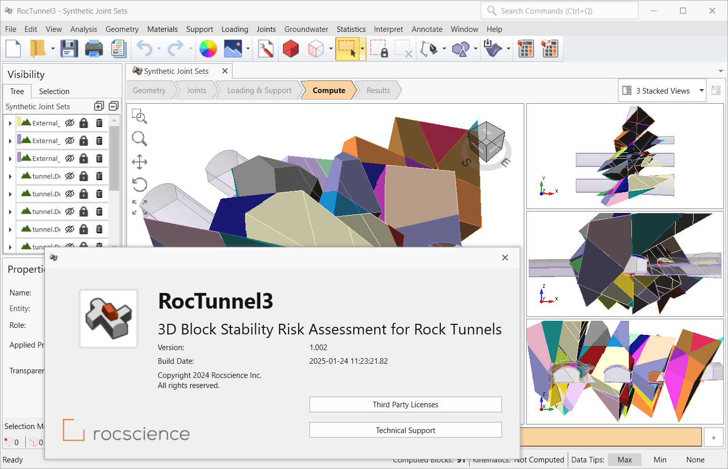 Rocscience RocTunnel3