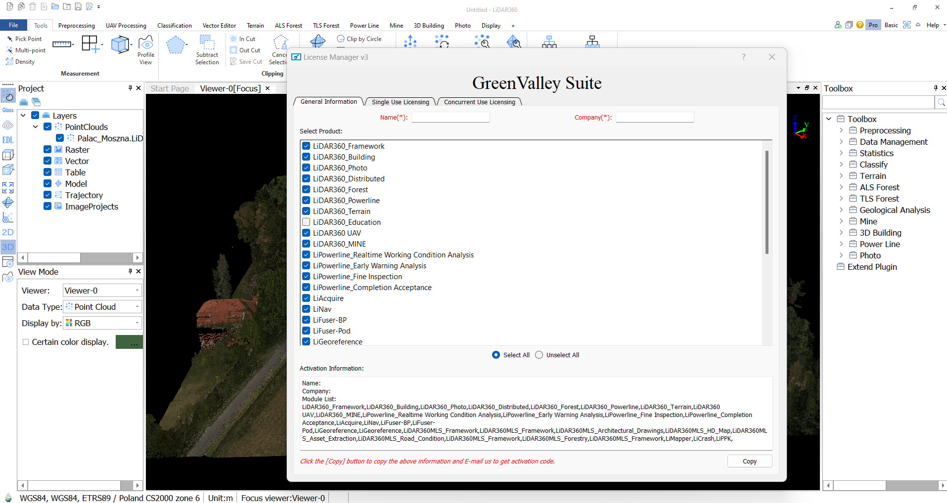 Download Lidar360 v8.0 crack