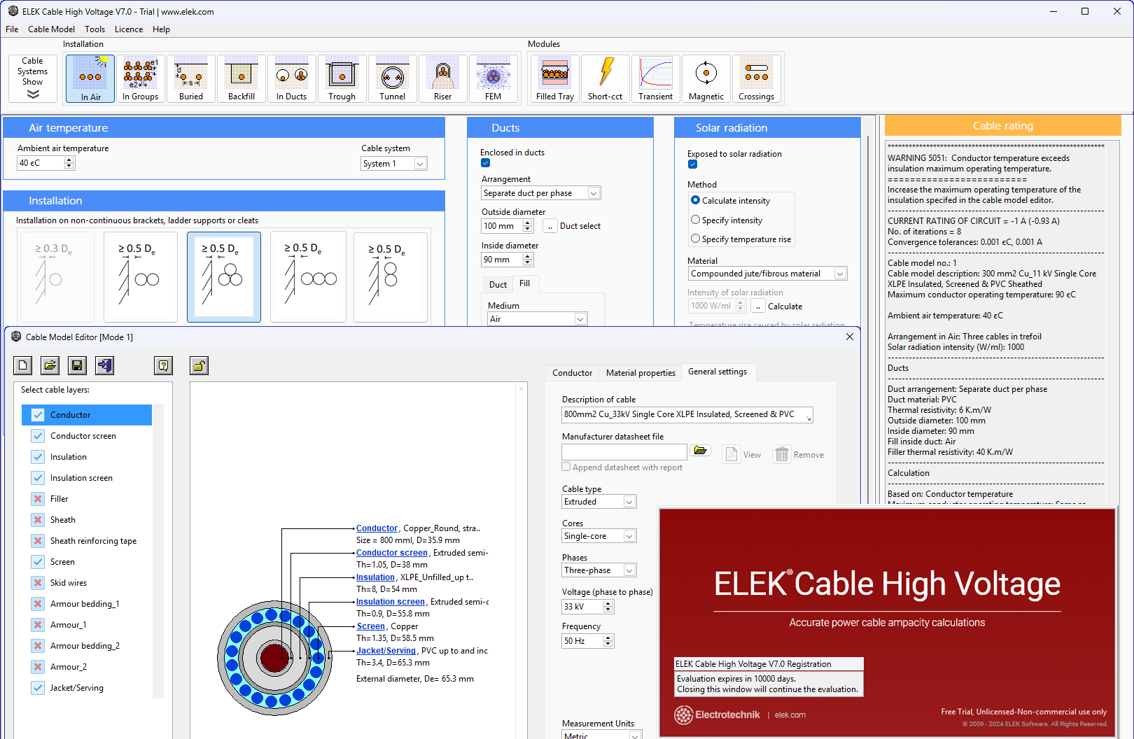 ELEK Cable High Voltage 7.0