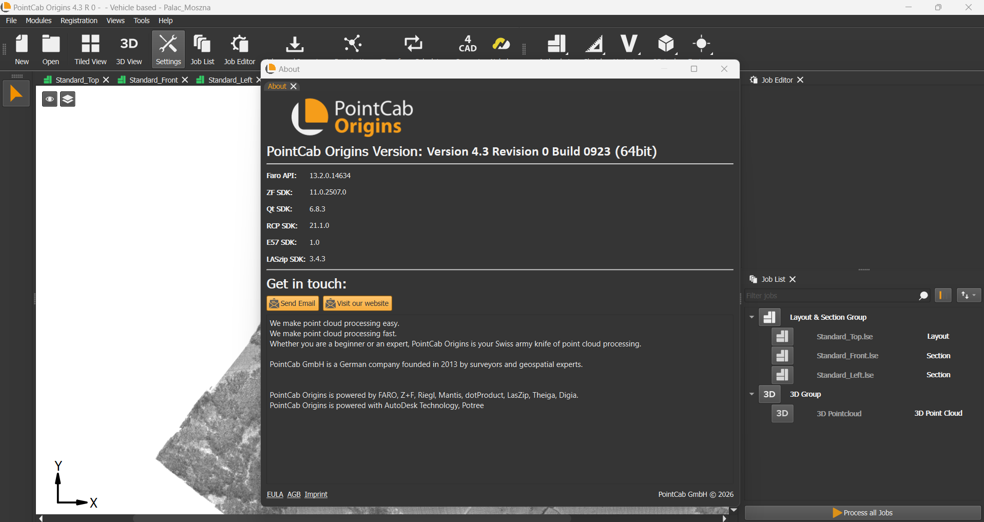 PointCab Origins 4.3
